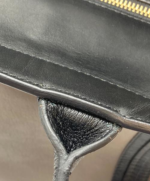 Chloe（クロエ）Chloe (クロエ) ALISON ハンドバッグ トートバッグ　アリソン　セレモニー ブラック×グレー サイズ:実寸参照の古着・服飾アイテム