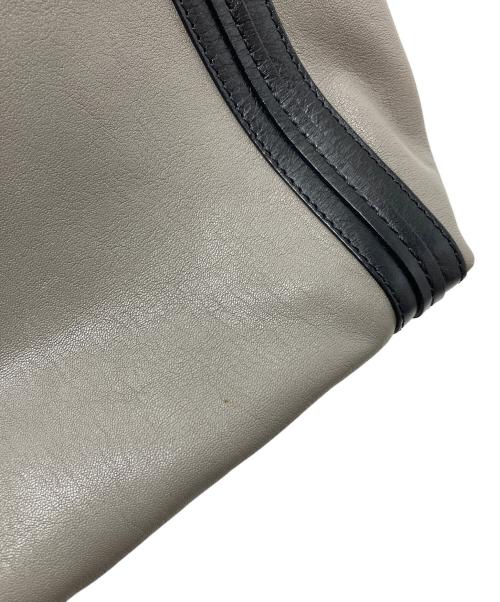 Chloe（クロエ）Chloe (クロエ) ALISON ハンドバッグ トートバッグ　アリソン　セレモニー ブラック×グレー サイズ:実寸参照の古着・服飾アイテム