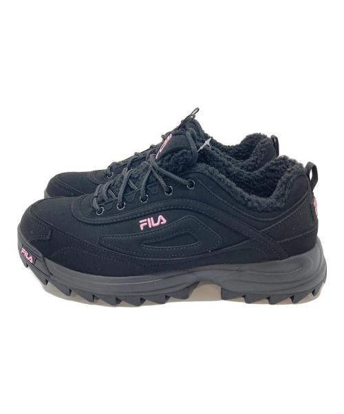 FILA（フィラ）FILA (フィラ) ディストーター プレミアム シャーリング ブラック サイズ:US10 未使用品の古着・服飾アイテム