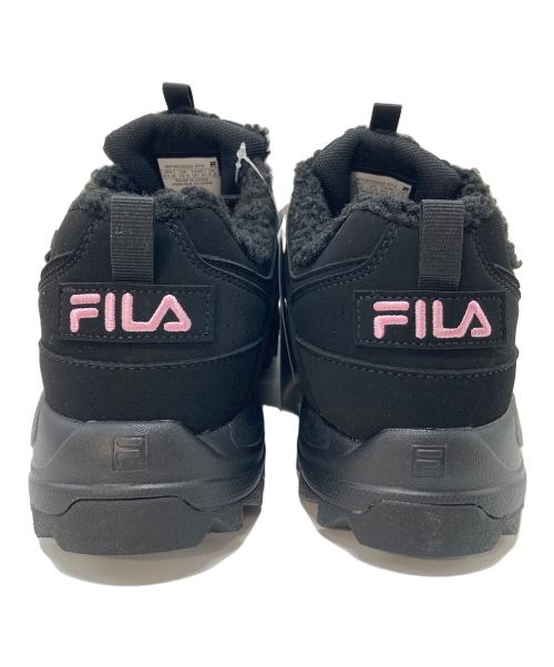 FILA（フィラ）FILA (フィラ) ディストーター プレミアム シャーリング ブラック サイズ:US10 未使用品の古着・服飾アイテム