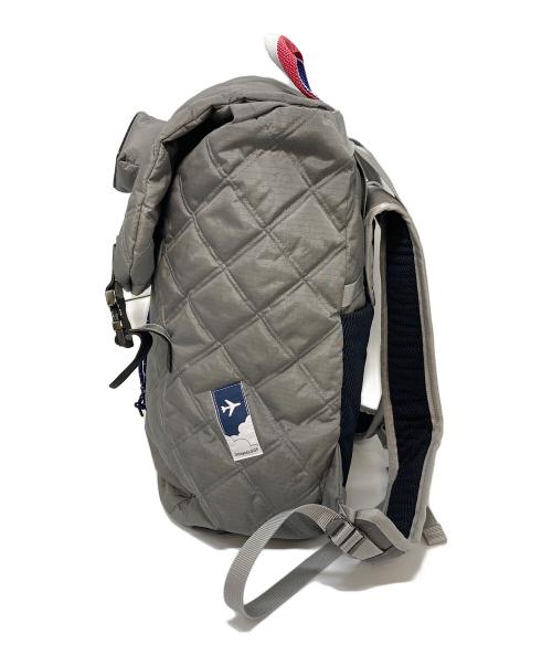 DOUBLE LOOP（ダブルループ）DOUBLE LOOP (ダブルループ) JOURNY キルティング リュック　バックパック　トラベルバッグ　藤巻百貨店 シルバー サイズ:実寸参照の古着・服飾アイテム