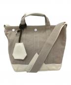 PORTERポーター）の古着「2WAY TOTE BAG(S) 2WAYトートバッグ　ショルダーバッグ　日本製」｜ベージュ