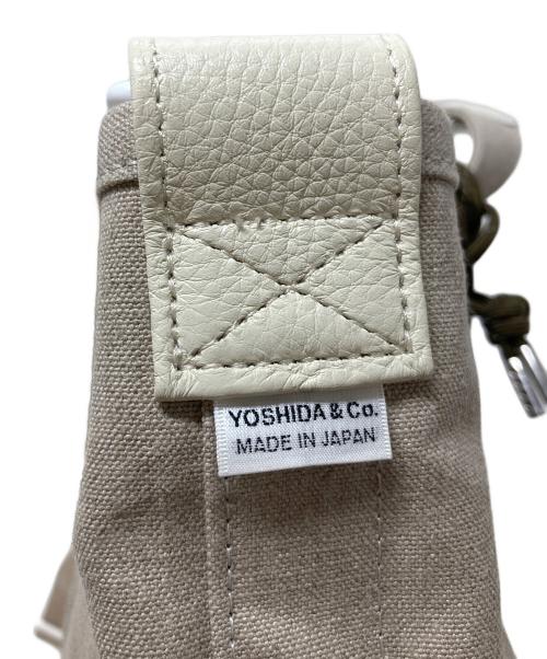 PORTER（ポーター）PORTER (ポーター) 2WAY TOTE BAG(S) 2WAYトートバッグ　ショルダーバッグ　日本製 ベージュ サイズ:実寸参照の古着・服飾アイテム