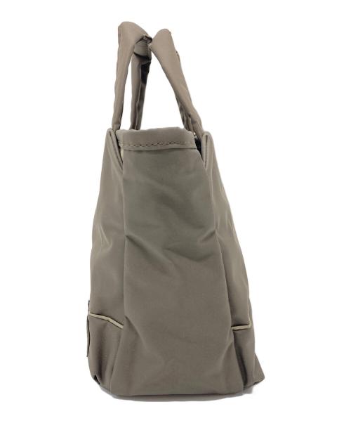 PORTER（ポーター）PORTER (ポーター) ムース トートバッグ(XS) ミニバッグ　日本製 グレージュ サイズ:実寸参照の古着・服飾アイテム