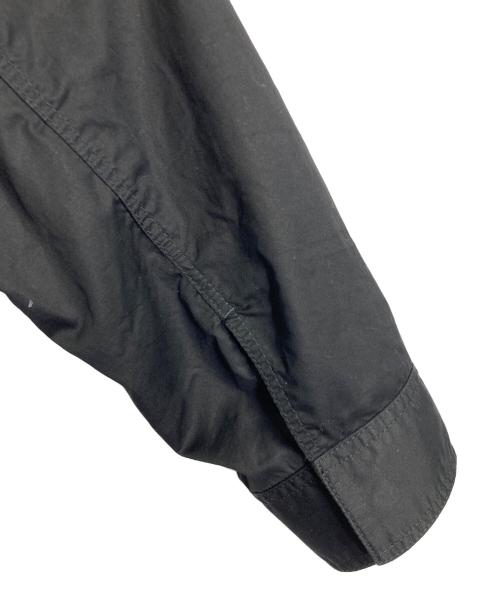 BURBERRY BLACK LABEL（バーバリーブラックレーベル）BURBERRY BLACK LABEL (バーバリーブラックレーベル) ホース刺繍シャツ　長袖シャツ　コットンシャツ ブラック サイズ:3の古着・服飾アイテム