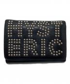 Hysteric Glamourヒステリックグラマー）の古着「3つ折りスタッズロゴ財布」｜ブラック