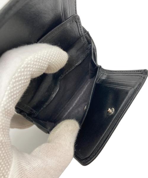 Hysteric Glamour（ヒステリックグラマー）Hysteric Glamour (ヒステリックグラマー) 3つ折りスタッズロゴ財布 ブラックの古着・服飾アイテム