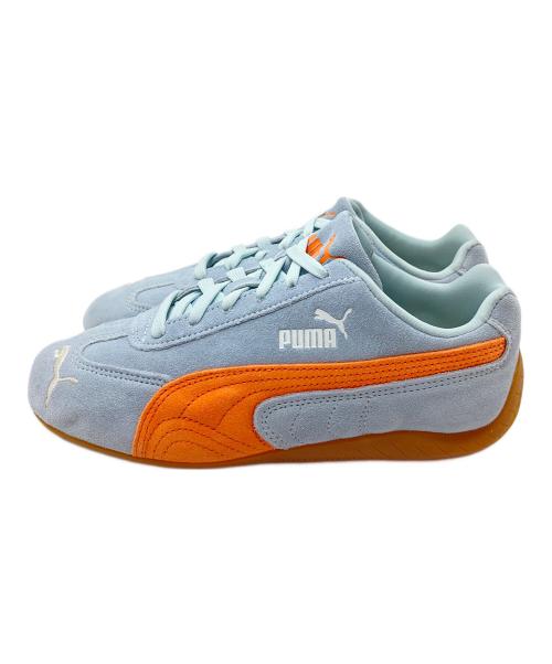 PUMA（プーマ）PUMA (プーマ) スピードキャット OG スニーカー ブルー×オレンジ サイズ:US 5.5 未使用品の古着・服飾アイテム