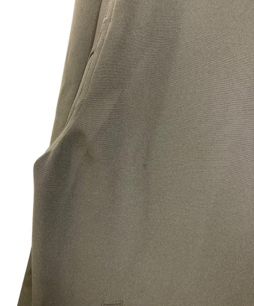 theory（セオリー）theory (セオリー) ミリタリーコート SYNTHETIC DOUBLE CLOTH MILITARY  アウター　ライトアウター　ロングコート　オーバーサイズ　日本製 グリーン サイズ:Pの古着・服飾アイテム