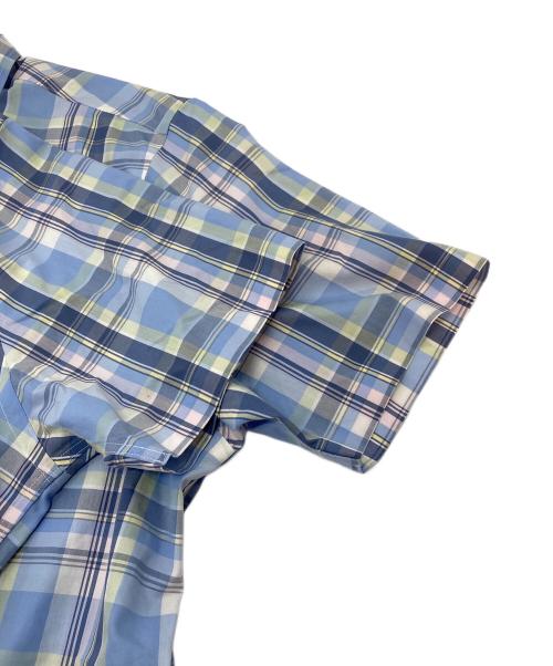 BROOKS BROTHERS（ブルックスブラザーズ）BROOKS BROTHERS (ブルックスブラザーズ) ボタンダウンシャツ　コットンシャツ　チェックシャツ スカイブルー サイズ:1XLTの古着・服飾アイテム