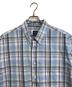 BROOKS BROTHERS (ブルックスブラザーズ) ボタンダウンシャツ　コットンシャツ　チェックシャツ スカイブルー サイズ:1XLT：4500円