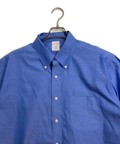 BROOKS BROTHERS（ブルックスブラザーズ）BROOKS BROTHERS (ブルックスブラザーズ) 半袖シャツ ネイビー サイズ:17ー34の古着・服飾アイテム