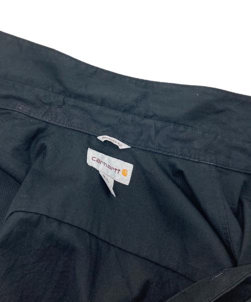 CarHartt（カーハート）CarHartt (カーハート) 【古着】ワークシャツ　半袖シャツ　 ブラック サイズ:Mの古着・服飾アイテム