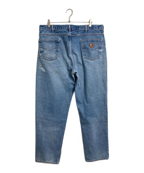 CarHartt（カーハート）CarHartt (カーハート) 【古着】バギーデニムパンツ　デニムパンツ　オーバーサイズ　メキシコ製 スカイブルー サイズ:W40×L34の古着・服飾アイテム