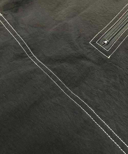 X-LARGE（エクストララージ）X-LARGE (エクストララージ) コントラストステッチナイロンフードジャケット アノラックパーカー ブラック サイズ:Mの古着・服飾アイテム