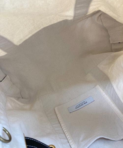 SITA PARANTICA（シータパランティカ）SITA PARANTICA (シータパランティカ) journal standard L'essage (ジャーナルスタンダード レサージュ) TOTE CVL M チャームセット トートバッグ ベージュ サイズ:実寸参照の古着・服飾アイテム