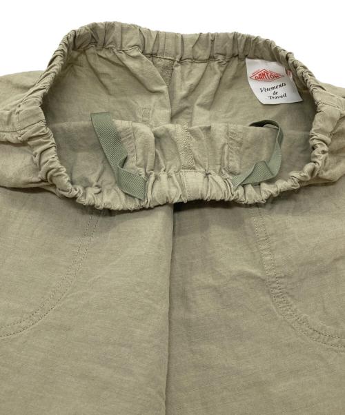 DANTON（ダントン）DANTON (ダントン) コットンリネンクロップドパンツ　イージーパンツ　麻 グリーン サイズ:36の古着・服飾アイテム