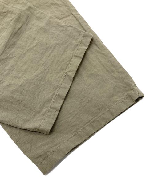 DANTON（ダントン）DANTON (ダントン) コットンリネンクロップドパンツ　イージーパンツ　麻 グリーン サイズ:36の古着・服飾アイテム
