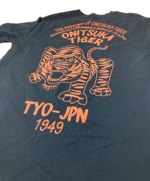Onitsuka Tiger（オニツカタイガー）Onitsuka Tiger (オニツカタイガー) GRAPHIC TEE ブラック サイズ:Lの古着・服飾アイテム