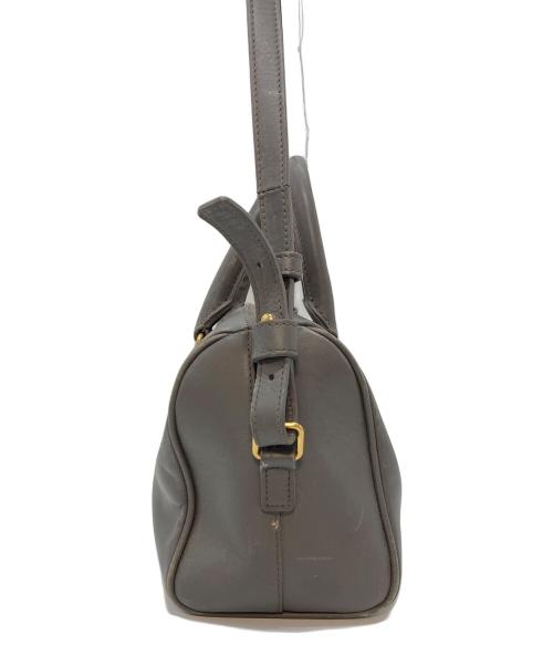 Saint Laurent Paris（サンローランパリ）Saint Laurent Paris (サンローランパリ) ベイビーダッフル ミニボストンバッグ グレーの古着・服飾アイテム