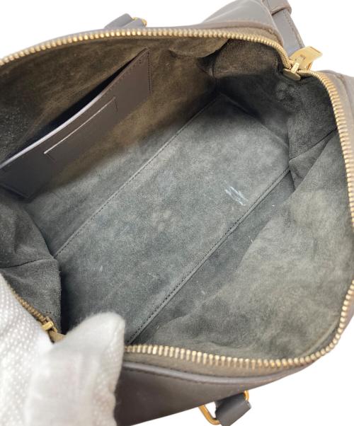 Saint Laurent Paris（サンローランパリ）Saint Laurent Paris (サンローランパリ) ベイビーダッフル ミニボストンバッグ グレーの古着・服飾アイテム