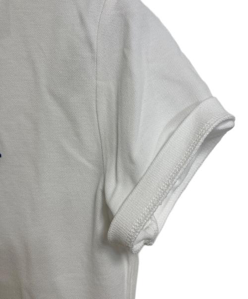 POLO RALPH LAUREN（ポロ・ラルフローレン）POLO RALPH LAUREN (ポロ・ラルフローレン) ポニー刺繍6ボタンポロシャツ SLIM FIT ホワイト サイズ: Sの古着・服飾アイテム