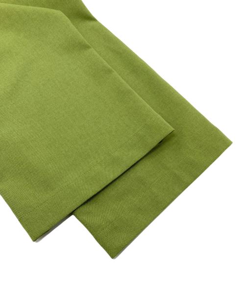 BEAUTY&YOUTH（ビューティーアンドユース）BEAUTY&YOUTH (ビューティーアンドユース) リネンライクイージーパンツ　イージーパンツ　カラーパンツ グリーン サイズ:Sの古着・服飾アイテム