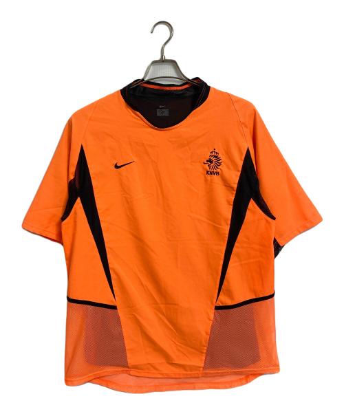 NIKE（ナイキ）NIKE (ナイキ) 【古着】2002年ワールドカップ オランダ代表 ホームオーセンティックモデル　ゲームシャツ　 オレンジ×ブラック サイズ:Lの古着・服飾アイテム