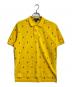 POLO RALPH LAUREN（ポロ・ラルフローレン）の古着「【古着】90'Sポニー総柄ポロシャツ　90年代」｜イエロー×パープル