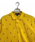 POLO RALPH LAUREN (ポロ・ラルフローレン) 【古着】90'Sポニー総柄ポロシャツ　90年代 イエロー×パープル サイズ:L：8000円
