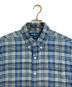 POLO RALPH LAUREN (ポロ・ラルフローレン) 【古着】裾ポニー半袖シャツ　チェック　コットンシャツ　HERITAGE ネイビー サイズ:L：10000円