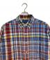 RALPH LAUREN (ラルフローレン) 【古着】裾ポニー長袖シャツ　チェック　コットンシャツ　HERITAGE トリコロールカラー サイズ:L：10000円