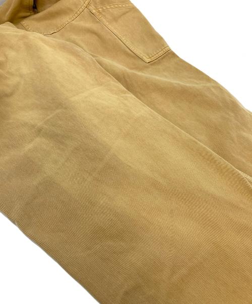 UNIVERSAL OVERALL（ユニバーサルオーバーオール）UNIVERSAL OVERALL (ユニバーサルオーバーオール) JACK & MARIE (ジャックアンドマリー) トライアングルオーバーオール ベージュ サイズ:Mの古着・服飾アイテム