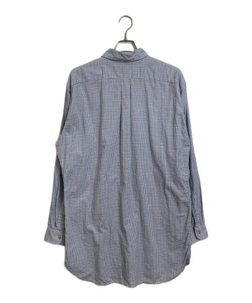 POLO RALPH LAUREN（ポロ・ラルフローレン）POLO RALPH LAUREN (ポロ・ラルフローレン) チェックBDシャツ　コットンシャツ ネイビー サイズ:XLTの古着・服飾アイテム