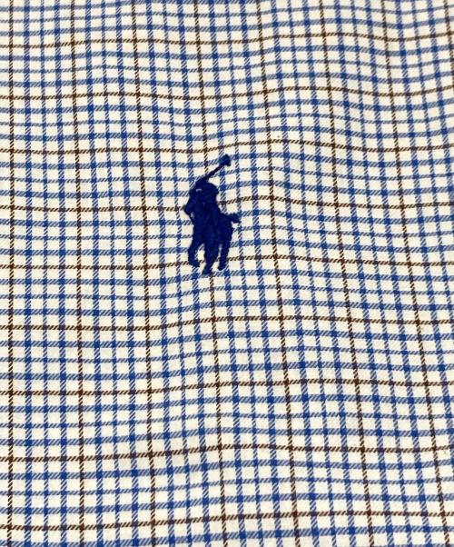 POLO RALPH LAUREN（ポロ・ラルフローレン）POLO RALPH LAUREN (ポロ・ラルフローレン) チェックBDシャツ　コットンシャツ ネイビー サイズ:XLTの古着・服飾アイテム