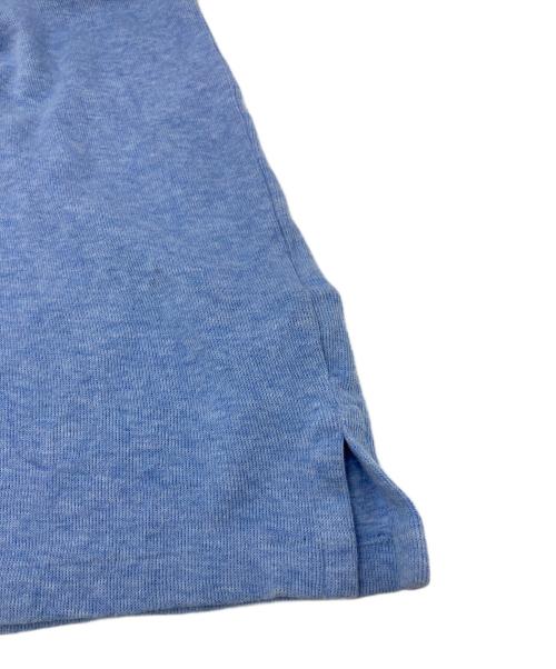 POLO RALPH LAUREN（ポロ・ラルフローレン）POLO RALPH LAUREN (ポロ・ラルフローレン) ハーフジップスウェット　ESTATE RIB スカイブルー サイズ:XXLの古着・服飾アイテム