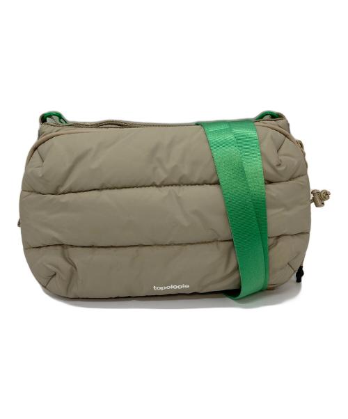 TOPOLOGIE（トポロジー）TOPOLOGIE (トポロジー) Bottle Sacoche Large ボトルサコッシュ ラージ　ショルダーバッグ オリーブ サイズ:実寸参照の古着・服飾アイテム