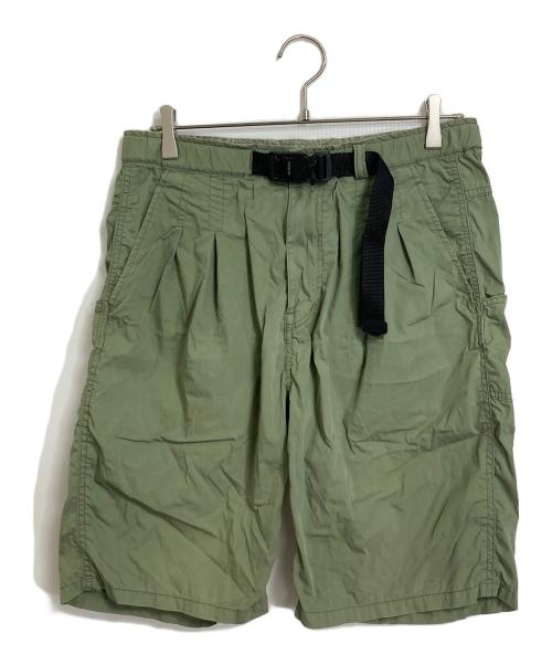 nonnative（ノンネイティブ）nonnative (ノンネイティブ) ALPINIST EASY SHORTS ハーフパンツ　ナイロン混パンツ グリーン サイズ:2の古着・服飾アイテム
