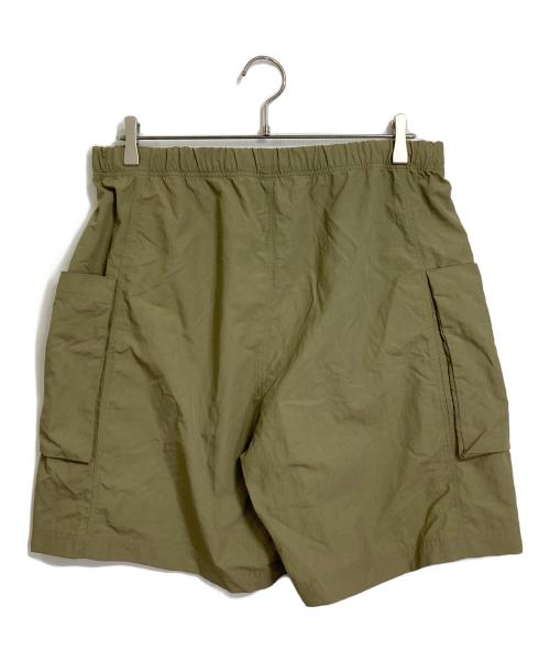 MARMOT（マーモット）Marmot (マーモット) ロックウェッジショートパンツ　ハーフパンツ　ナイロンパンツ ベージュ サイズ:Lの古着・服飾アイテム