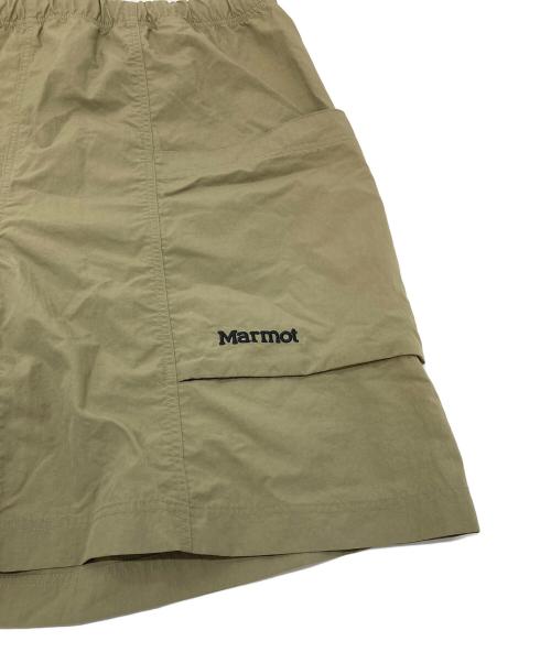 MARMOT（マーモット）Marmot (マーモット) ロックウェッジショートパンツ　ハーフパンツ　ナイロンパンツ ベージュ サイズ:Lの古着・服飾アイテム