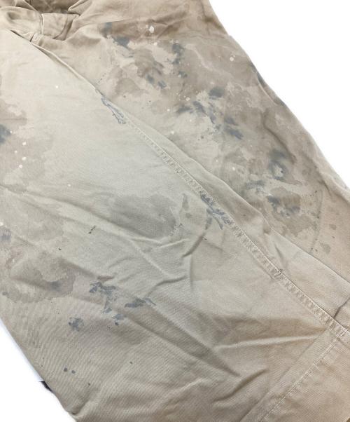 BOWWOW（バウワウ）BOWWOW (バウワウ) U.S.ARMY CHINO TROUSERS DUSTY ヴィンテージ加工　日本製 ベージュ サイズ:XXXLの古着・服飾アイテム