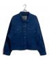 LEVI'S（リーバイス）の古着「90's Color Denim Jacket  カラーデニムジャケット　USA製」｜ブルー