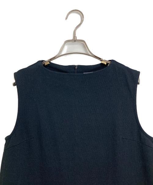 EZUMI（エズミ）EZUMi (エズミ) フリンジ ノースリーブTシャツ　タグ付き ブラック サイズ:FREEの古着・服飾アイテム