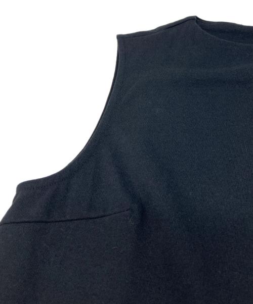EZUMI（エズミ）EZUMi (エズミ) フリンジ ノースリーブTシャツ　タグ付き ブラック サイズ:FREEの古着・服飾アイテム