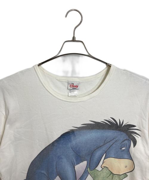 DISNEY（ディズニー）DISNEY (ディズニー) 【古着】80’S～90’SイーヨープリントオーバーサイズTシャツ クマのプーさん　ディズニー ホワイト サイズ:不明の古着・服飾アイテム