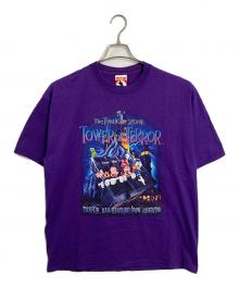 DISNEY（ディズニー）の古着「90’SキャラクターTシャツ　タワー・オブ・テラー 　Tower of Terror　ミッキー　　９０S」｜パープル
