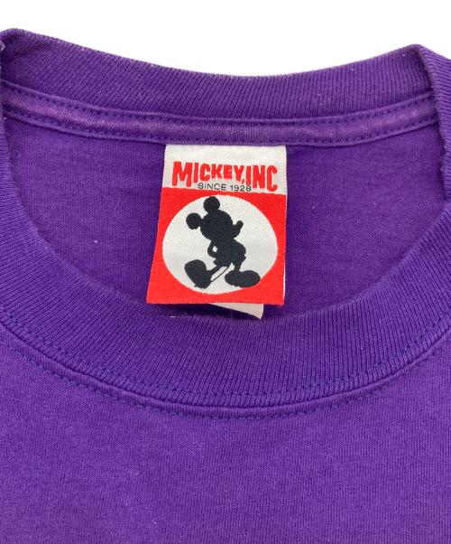 DISNEY（ディズニー）DISNEY (ディズニー) 90’SキャラクターTシャツ　タワー・オブ・テラー 　Tower of Terror　ミッキー　　９０S パープル サイズ: XLの古着・服飾アイテム