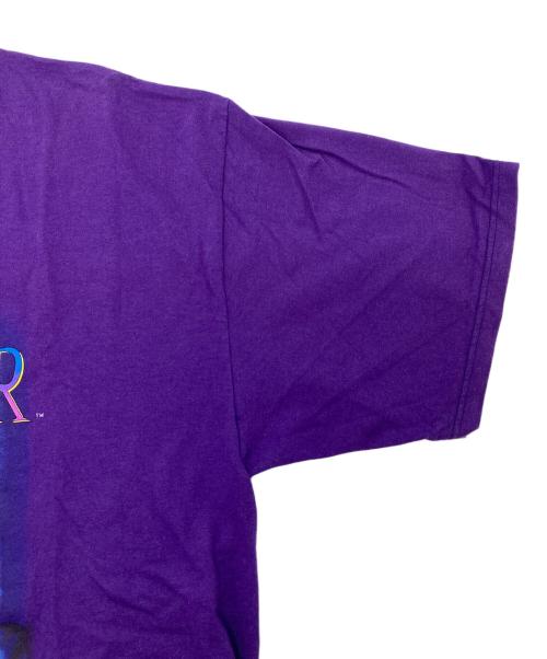 DISNEY（ディズニー）DISNEY (ディズニー) 90’SキャラクターTシャツ　タワー・オブ・テラー 　Tower of Terror　ミッキー　　９０S パープル サイズ: XLの古着・服飾アイテム