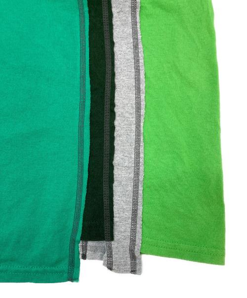 Rebuild by Needles（リビルドバイニードルス）Rebuild by Needles (リビルドバイニードルス) 7 Cuts Wide Tee マルチカラー サイズ:ONE SIZEの古着・服飾アイテム