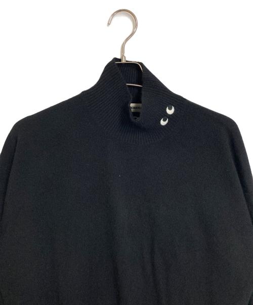 UNIQLO（ユニクロ）UNIQLO (ユニクロ) ANYA HINDMARCH (アニヤ・ハインドマーチ) カシミヤハイネックセーター ブラック サイズ:XXL 未使用品の古着・服飾アイテム